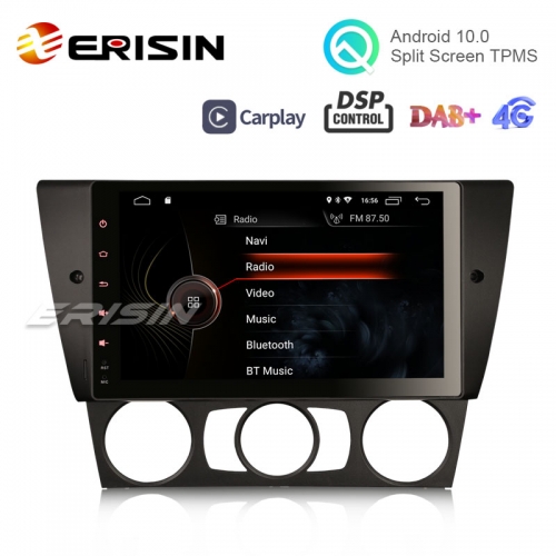 Erisin ES4290B 9"Android 10.0 Car Multimedia for BMW E90 E91 E93  GPS WiFi 4G TPMS DVR DAB+ DSP CarPlay