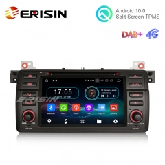 Erisin ES6946B 7" Octa-Core Android 10.0 Car DVD GPS Radio WiFi BT 4G for BMW M3 E46 3er 318 Rover 75