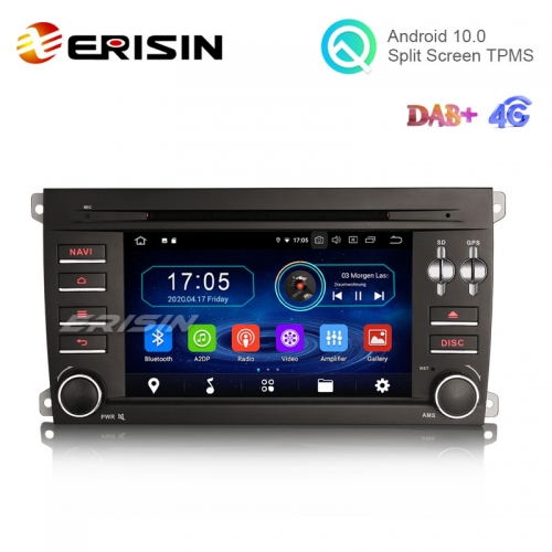 Erisin ES5914C 7" Android 10.0 Car Radio DVD for Porsche Cayenne with GPS WiFi BT TPMS DVR DAB