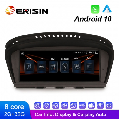 Erisin ES2860C 8.8" IPS Screen Android 10.0 Car Radio GPS CCC System OEM CarPlay Auto TPMS for BMW E90 E91 E92 E93 E60 E61 E63 E64